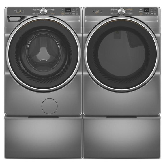 OPEN BOX Whirlpool® 5.8 cu. ft. I.E.C. Smart Front Load ENERGY STAR® Certified Washer with FreshFlow™ Vent System and Intelligent Wash WFW6720RR