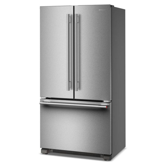 OPEN BOX Kitchenaid® 22 Cu. Ft. 36-Inch Counter-Depth French Door Refrigerator with Internal Water Dispenser KRFC136TPS