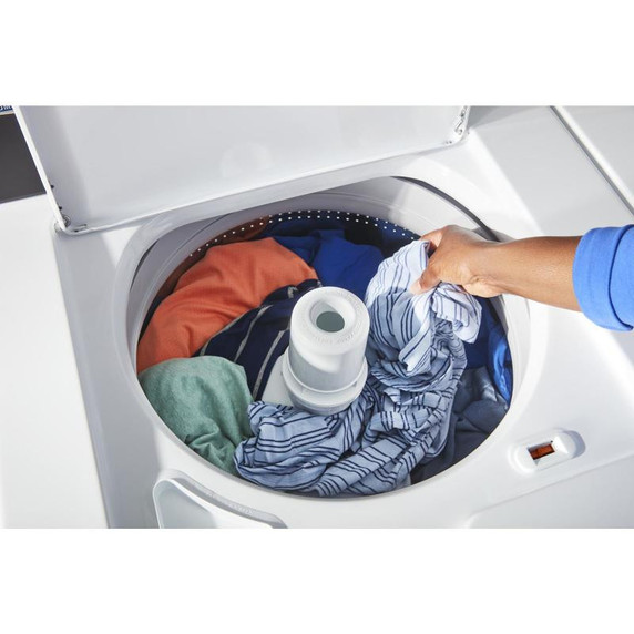 OPEN BOX Maytag® Commercial-Grade Residential Agitator Washer - 4.0 cu. ft (I.E.C.) MVWP585GW