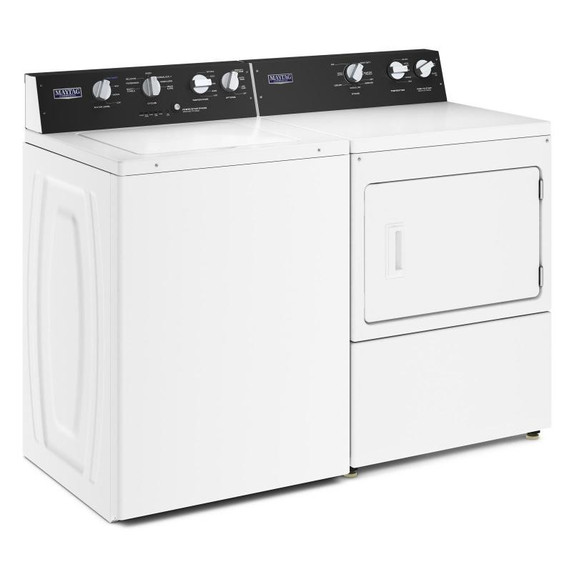 OPEN BOX Maytag® Commercial-Grade Residential Agitator Washer - 4.0 cu. ft (I.E.C.) MVWP585GW