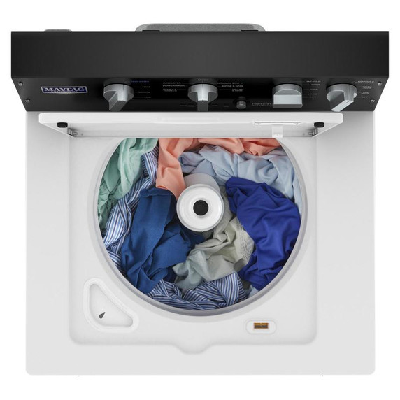 OPEN BOX Maytag® Commercial-Grade Residential Agitator Washer - 4.0 cu. ft (I.E.C.) MVWP585GW