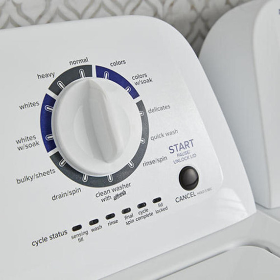 OPEN BOX Amana® 4.4 cu. ft. Top-Load Washer with High Efficiency Agitator NTW4519JW