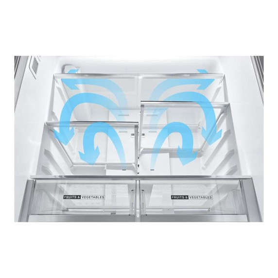 OPEN BOX Whirlpool® 36-Inch French Door Refrigerator with In-Door Water and Ice Maker - 30 cu. ft. WRFF3536SZ