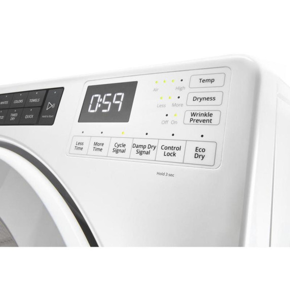OPEN BOX Amana® 7.4 cu. ft. Front Load Electric Dryer with Moisture Sensors YNED5800HW