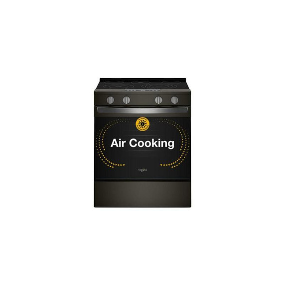 Open Box  Whirlpool® 30-inch Electric Smart Range with Fan Convection Air Cooking Technology YWSES5030SZ