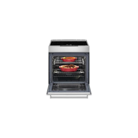 OPEN BOX Kitchenaid® 30-Inch 4-Element Induction Slide-In Convection Range with Air Fry KSIS730PSS