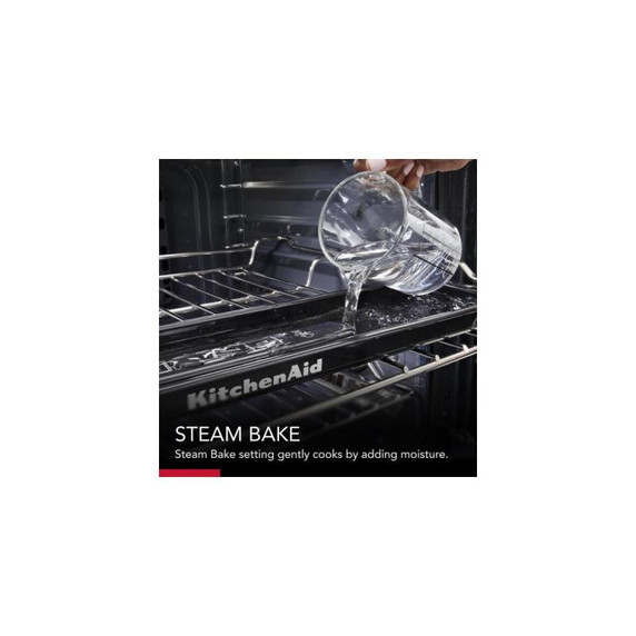 OPEN BOX Kitchenaid® 30-Inch 4-Element Induction Slide-In Convection Range with Air Fry KSIS730PSS