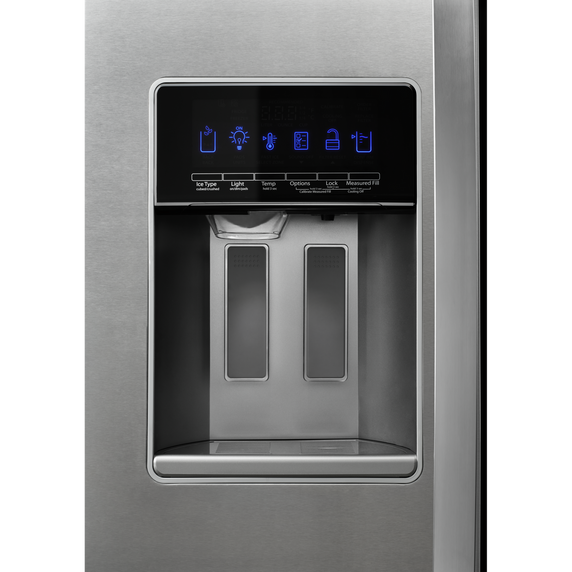 OPEN BOX 36-inch Wide Side-by-Side Refrigerator - 28 cu. ft. WRS588FIHZ