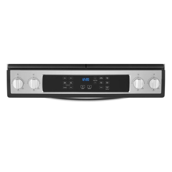 5.0 Cu. Ft. Whirlpool® Gas Range with Frozen Bake™ Technology WEG515S0LS