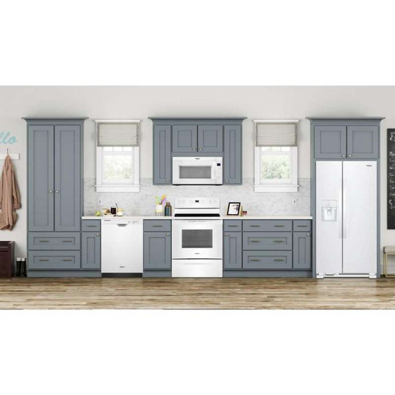Whirlpool® 36-inch Wide Side-by-Side Refrigerator - 25 cu. ft. WRS325SDHW