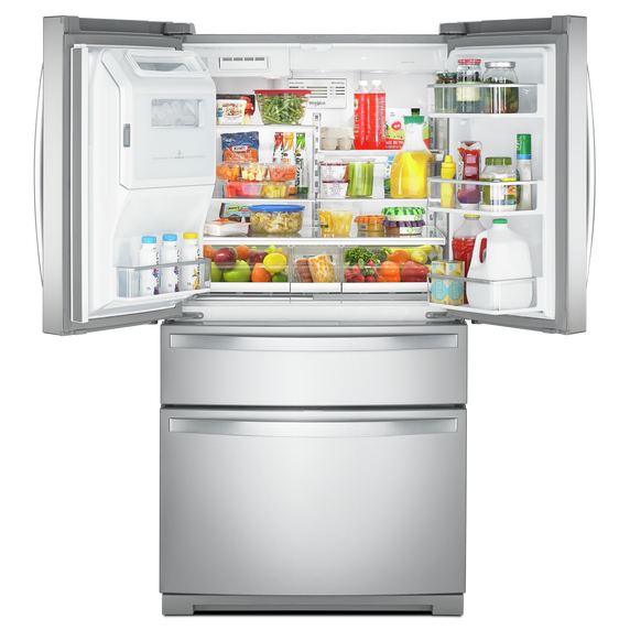 36-inch Wide 4-Door Refrigerator with Exterior Drawer - 26 cu. ft. WRX986SIHZ