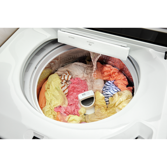 6.0-6.1 Cu. Ft. Whirlpool® Top Load Washer with Removable Agitator WTW6157PW