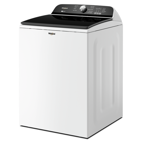 6.0-6.1 Cu. Ft. Whirlpool® Top Load Washer with Removable Agitator WTW6157PW