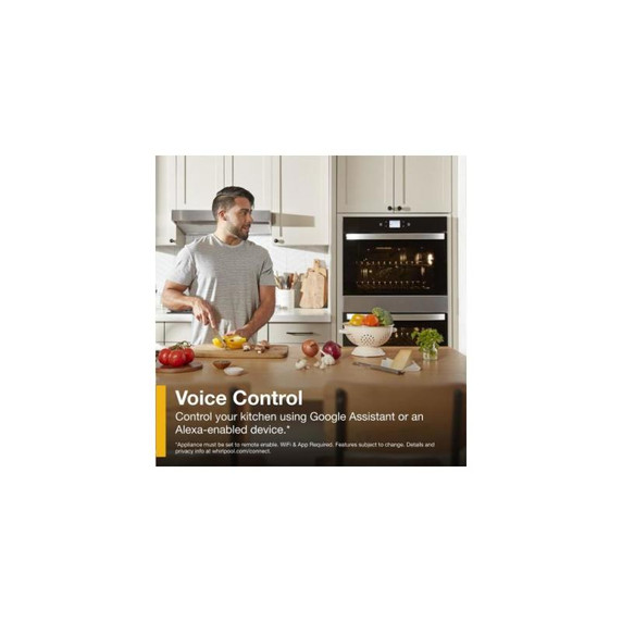 Whirlpool® 8.6 Total Cu. Ft. Double Wall Oven with Air Fry When Connected WOED5027LZ