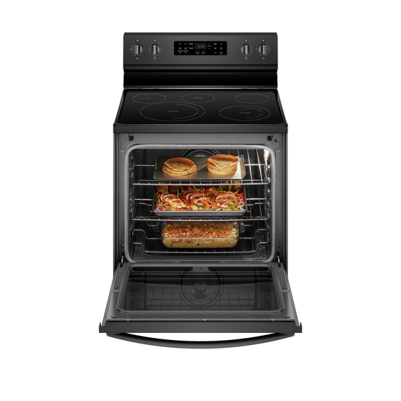 Whirlpool® 6.4 Cu. Ft. Freestanding Electric Range with Frozen Bake™ Technology YWFE775H0HB