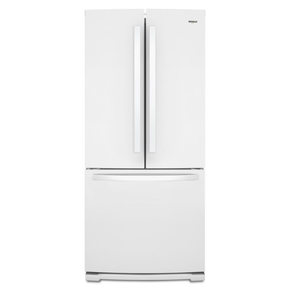 Whirlpool® 30-inch Wide French Door Refrigerator - 20 cu. ft. WRF560SFHW