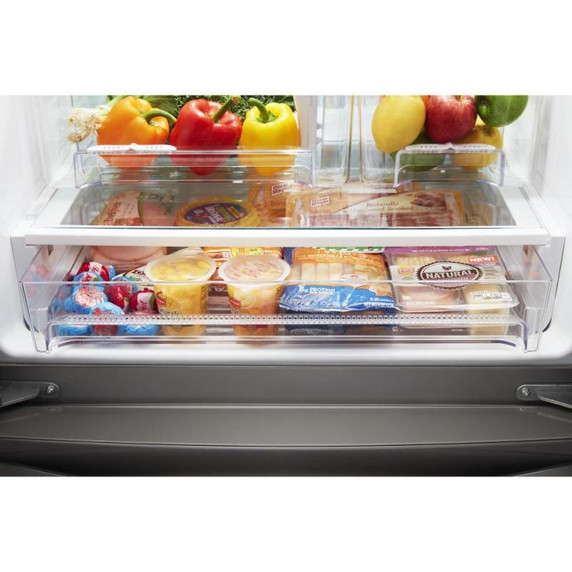 Whirlpool® 30-inch Wide French Door Refrigerator - 20 cu. ft. WRF560SFHW