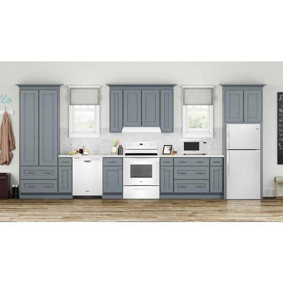 Whirlpool® 28-inch Wide Top Freezer Refrigerator - 14 cu. ft. WRT134TFDM
