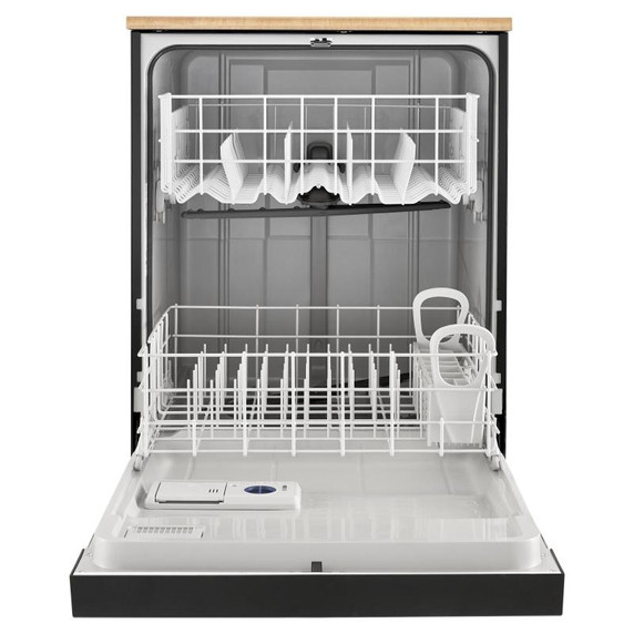Whirlpool® Heavy-Duty Dishwasher with 1-Hour Wash Cycle WDP370PAHB