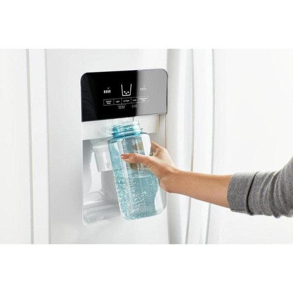 Whirlpool® 36-inch Wide Side-by-Side Refrigerator - 25 cu. ft. WRS335SDHW