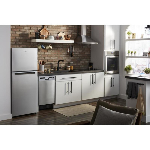 Whirlpool® 24-inch Wide Small Space Top-Freezer Refrigerator - 11.6 cu. ft. WRT312CZJZ