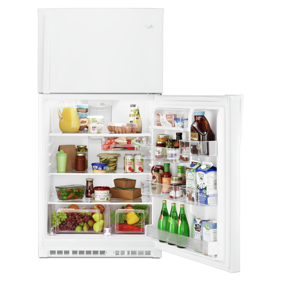 Whirlpool® 33-inch Wide Top Freezer Refrigerator - 21 cu. ft. WRT541SZDW