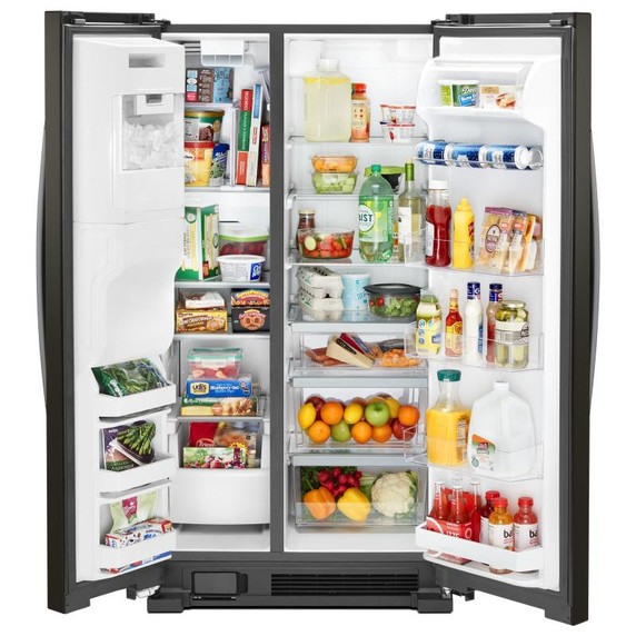 Whirlpool® 36-inch Wide Side-by-Side Refrigerator - 25 cu. ft. WRS555SIHV Whirlpool® 36-inch Wide Side-by-Side Refrigerator - 25 cu. ft. WRS555SIHV