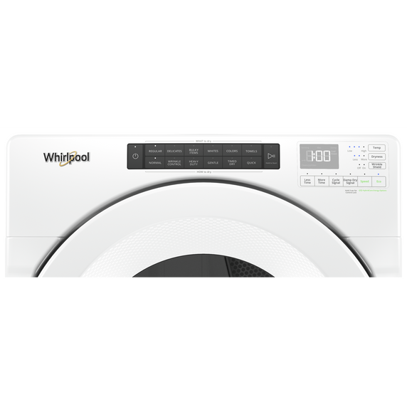 Whirlpool® 7.4 cu.ft Front Load Heat Pump Dryer with Intiutitive Touch Controls, Advanced Moisture Sensing YWHD560CHW