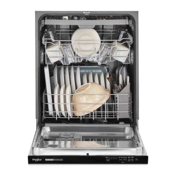 Whirlpool® 51 dBA Quiet Dishwasher with 3rd Rack and Pocket Handle WDP730HAMZ