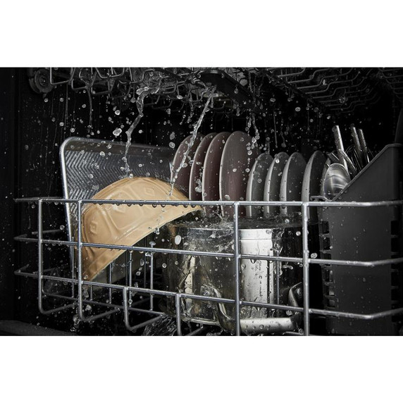 Whirlpool® 51 dBA Quiet Dishwasher with 3rd Rack and Pocket Handle WDP730HAMZ