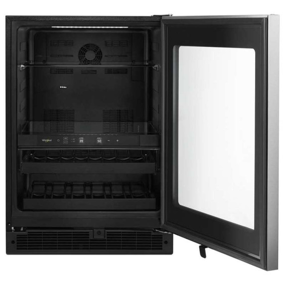 Whirlpool® 24-inch Wide Undercounter Beverage Center with Towel Bar Handle- 5.2 cu. ft. WUB35X24HZ