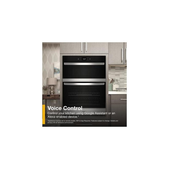 Whirlpool® 5.7 Total Cu. Ft. Combo Wall Oven with Air Fry When Connected WOEC5027LZ