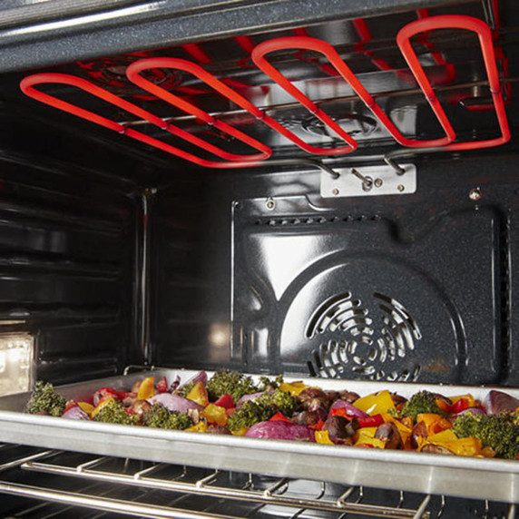 Whirlpool® 4.3 Cu. Ft. Single Wall Oven with Air Fry When Connected WOES5027LB