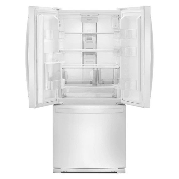 Whirlpool® 30-inch Wide French Door Refrigerator - 20 cu. ft. WRF560SEHW