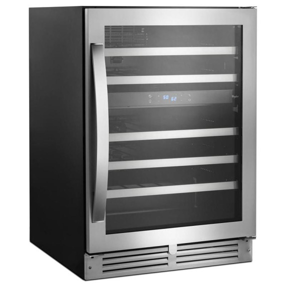 Whirlpool® 24” Wide Undercounter Wine Center-46 Bottles WUW55X24HS