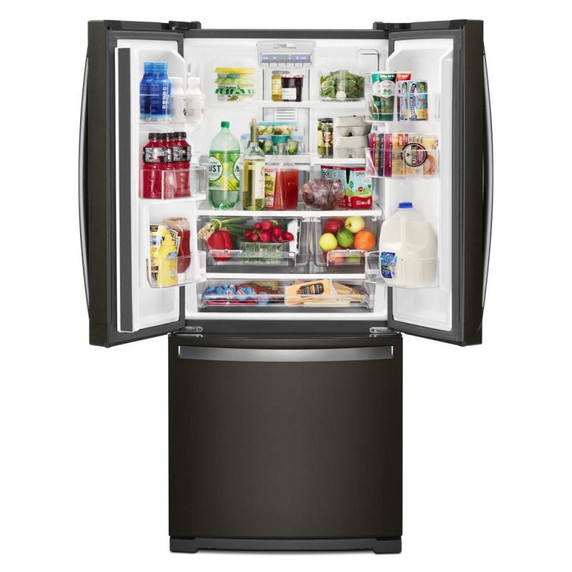 Whirlpool® 30-inch Wide French Door Refrigerator - 20 cu. ft. WRF560SFHV