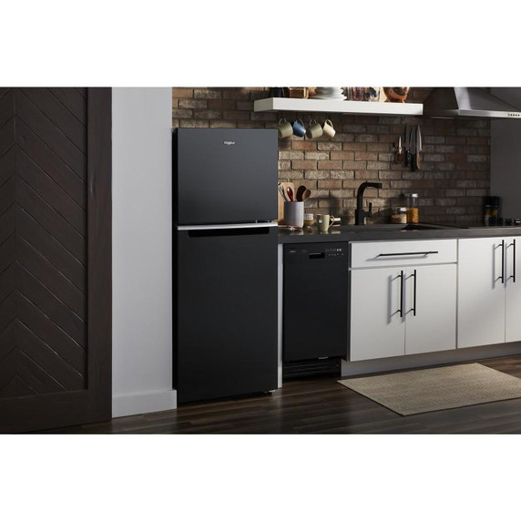 Whirlpool® 24-inch Wide Small Space Top-Freezer Refrigerator - 11.6 cu. ft. WRT312CZJB