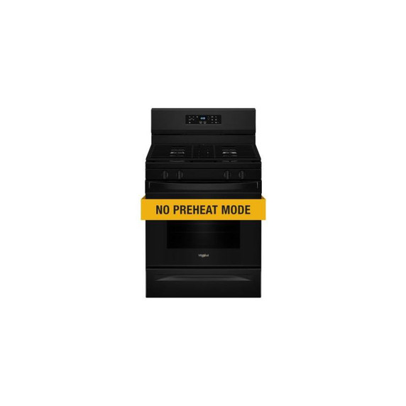 Whirlpool® 30-inch Self Clean Gas Range with No Preheat Mode WFGS3530RB