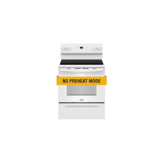 Whirlpool® 30-inch Electric Range with Steam Clean YWFES3330RW