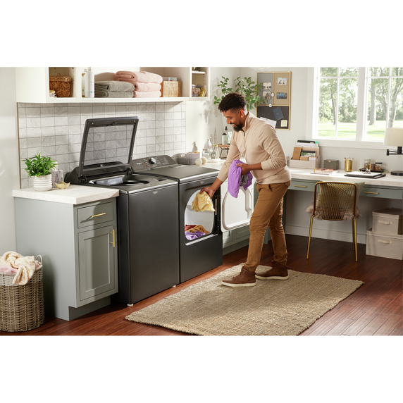 6.0-6.1 Cu. Ft. Whirlpool® Top Load Washer with Removable Agitator WTW6157PB