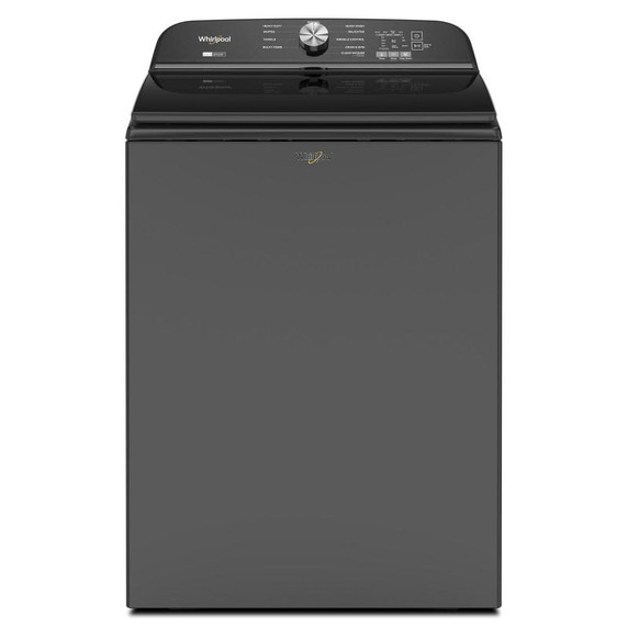 6.0-6.1 Cu. Ft. Whirlpool® Top Load Washer with Removable Agitator WTW6157PB