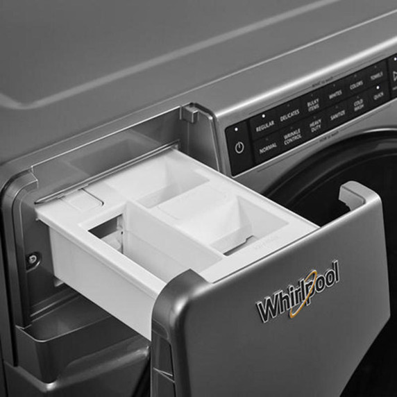 Whirlpool® 15.5" (39.4 cm) Pedestal for Front Load Washer and Dryer with Storage WFP2715HC