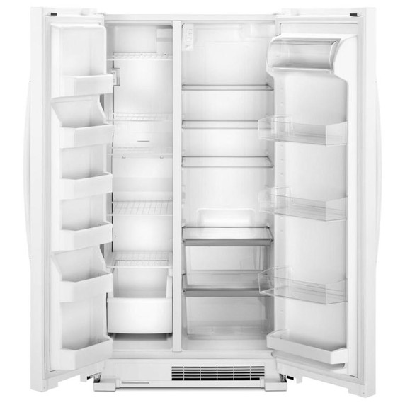Whirlpool® 36-inch Wide Side-by-Side Refrigerator - 25 cu. ft. WRS315SNHW