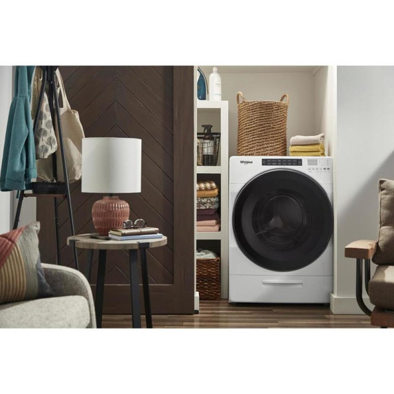 Whirlpool® 5.2 Cu. Ft. I.E.C. Ventless All In One Washer Dryer WFC682CLW