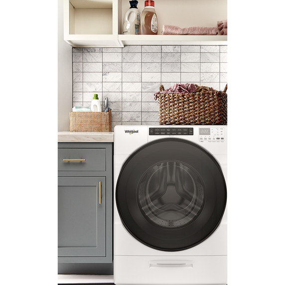 Whirlpool® 5.2 Cu. Ft. I.E.C. Ventless All In One Washer Dryer WFC682CLW