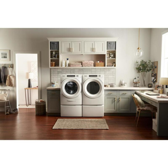 Whirlpool® 15.5" (39.4 cm) Pedestal for Front Load Washer and Dryer with Storage WFP2715HW