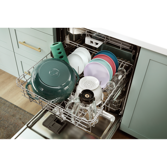 Whirlpool® Fingerprint Resistant Quiet Dishwasher with 3rd Rack & Large Capacity WDTA80SAKZ