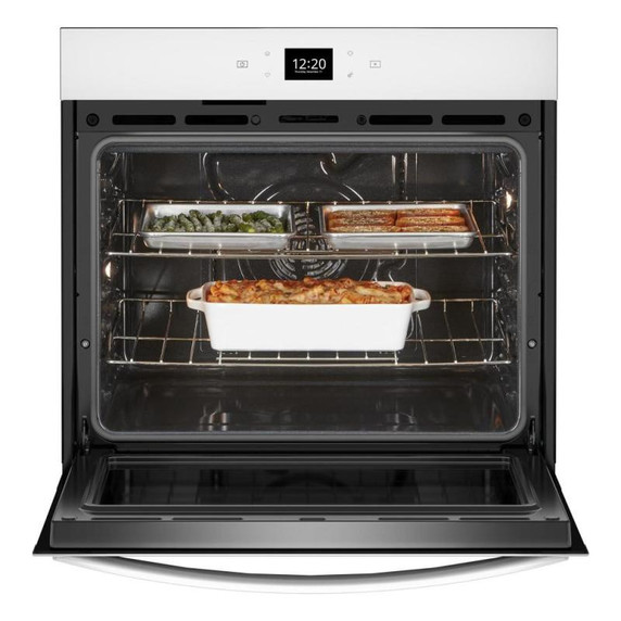Whirlpool® 4.3 Cu. Ft. Single Wall Oven with Air Fry When Connected WOES5027LW