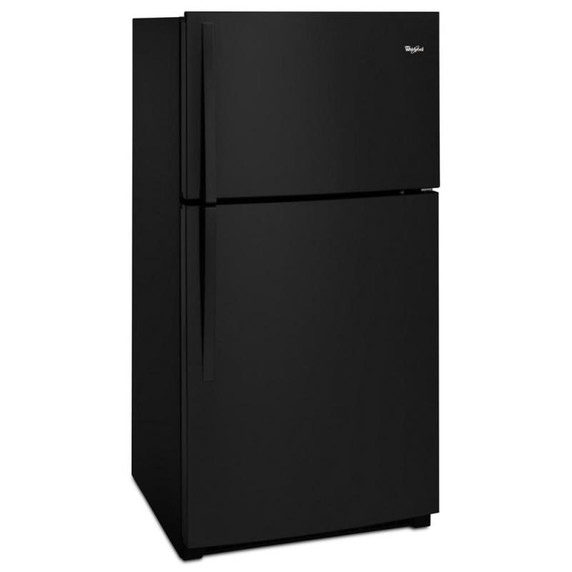 Whirlpool® 33" Wide Top-Freezer Refrigerator with Optional EZ Connect Icemaker Kit WRT541SZDB