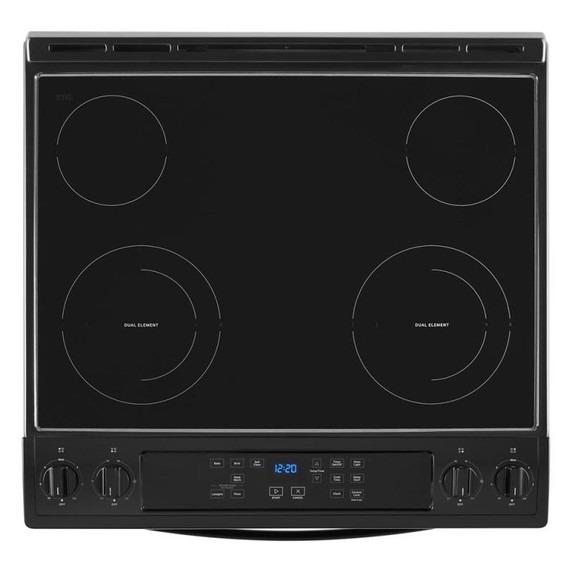 4.8 Cu. Ft. Whirlpool® Electric Range with Frozen Bake™ Technology YWEE515S0LB